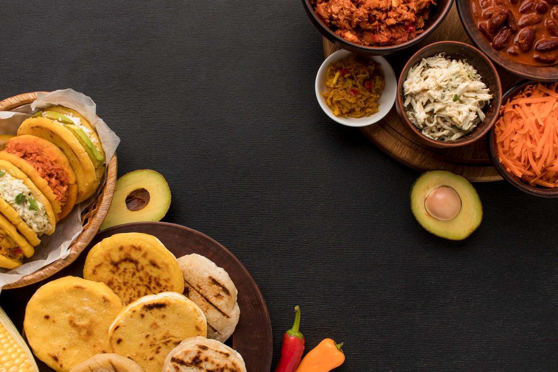 arreglo plano marco comida sabrosa 23 2148708275